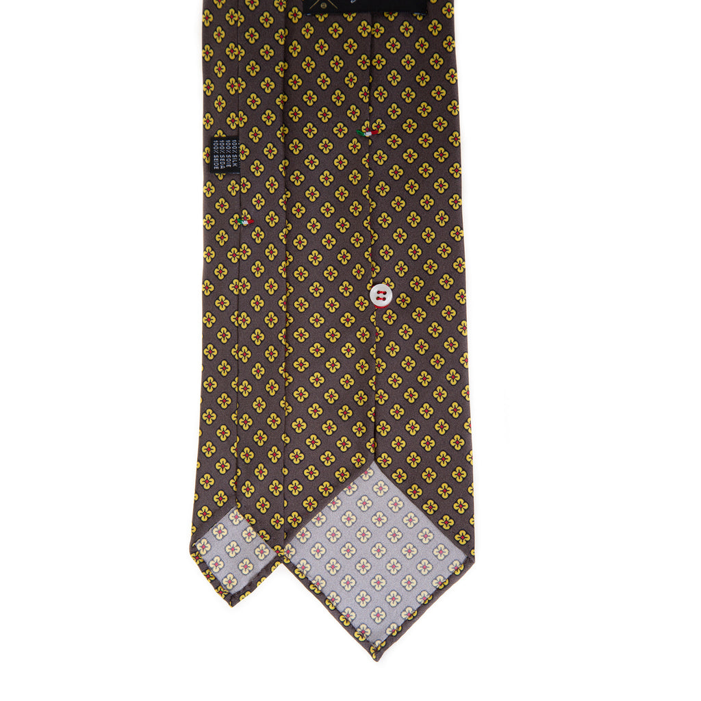 5 FOLD TIE UNLINED  - PURE SILK