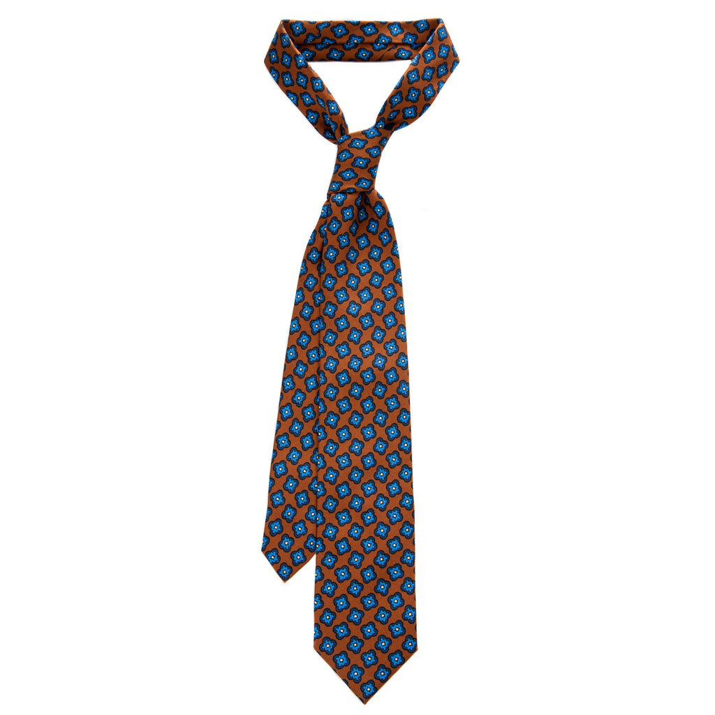 5 FOLD UNLINED  - PURE SILK