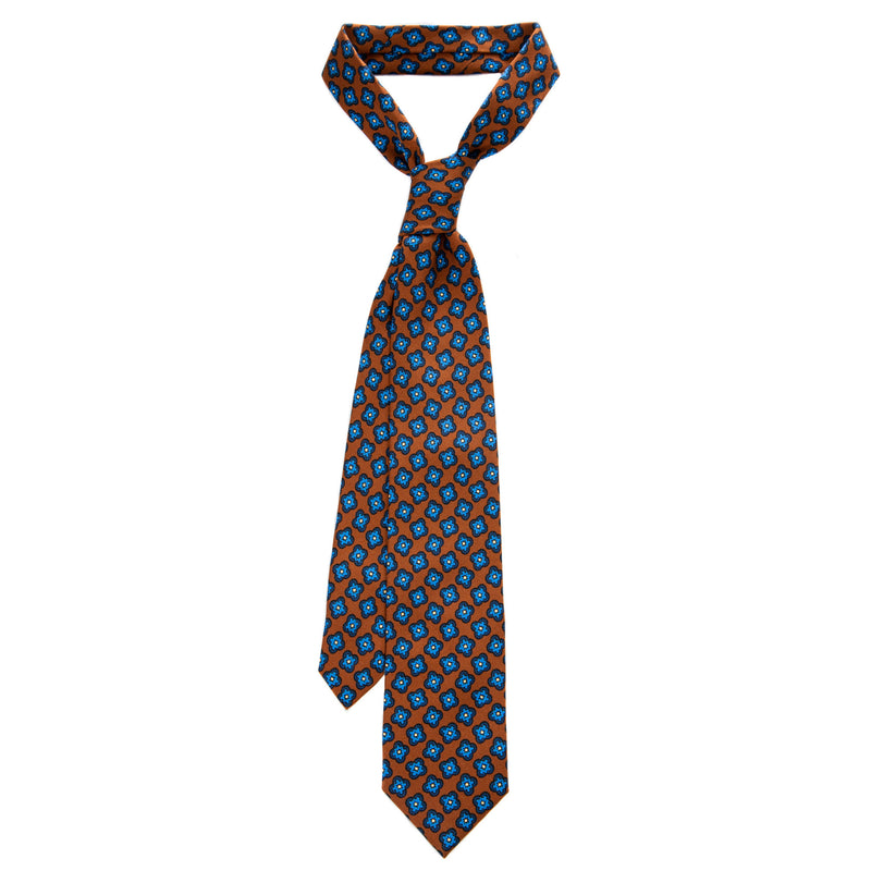 5 FOLD UNLINED  - PURE SILK