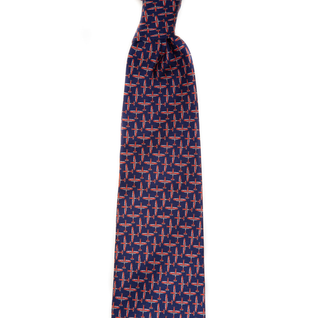 3 FOLD LINED  - PURE SILK