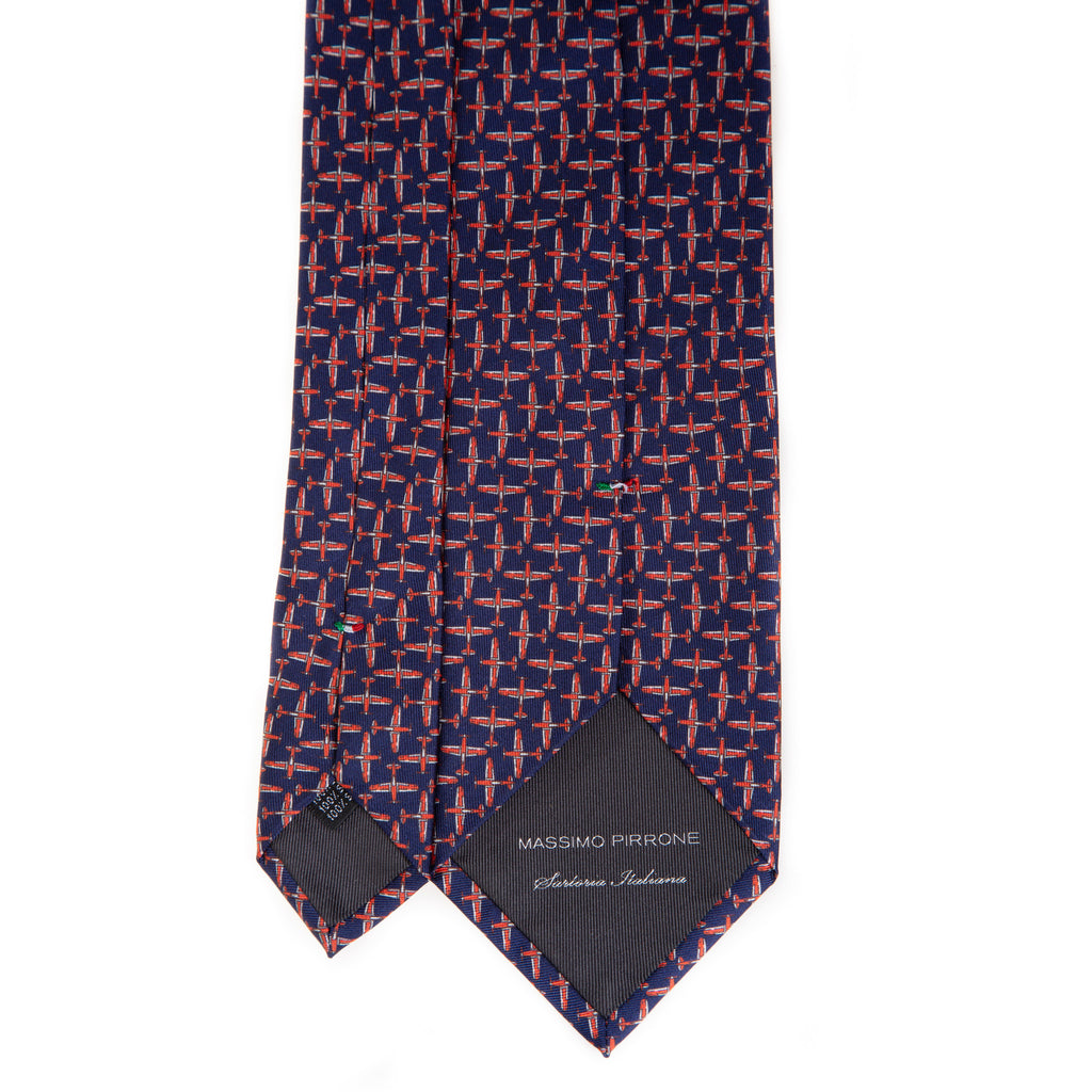 3 FOLD LINED  - PURE SILK