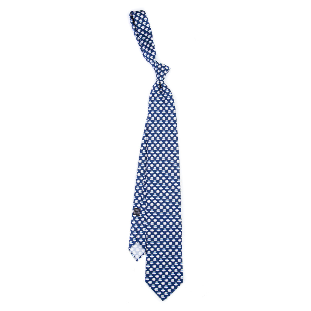 3 FOLD TIE UNLINED  - PURE SILK  - PIRRONEWAY