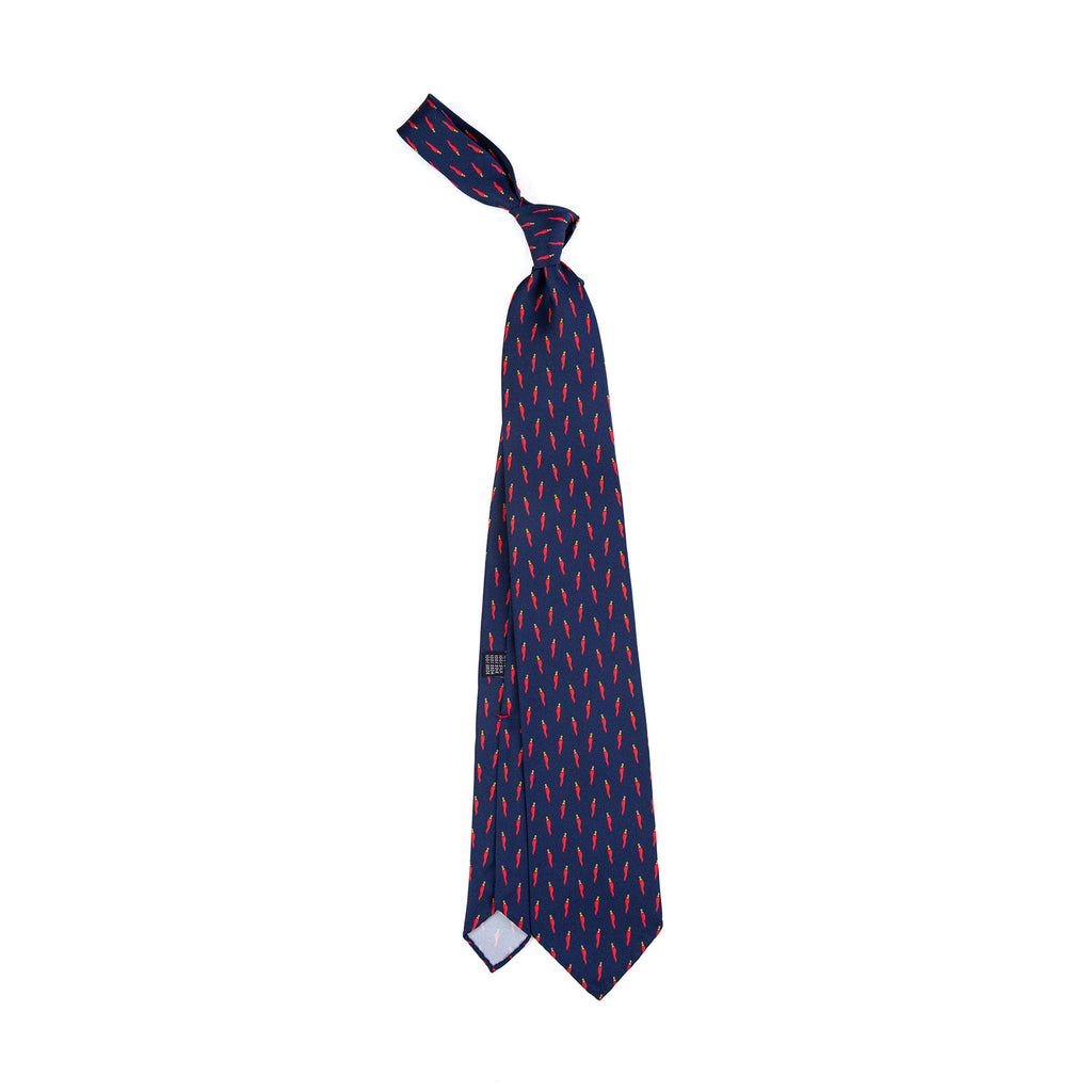 5 FOLD TIE UNLINED  - PURE SILK  - CALABRIA