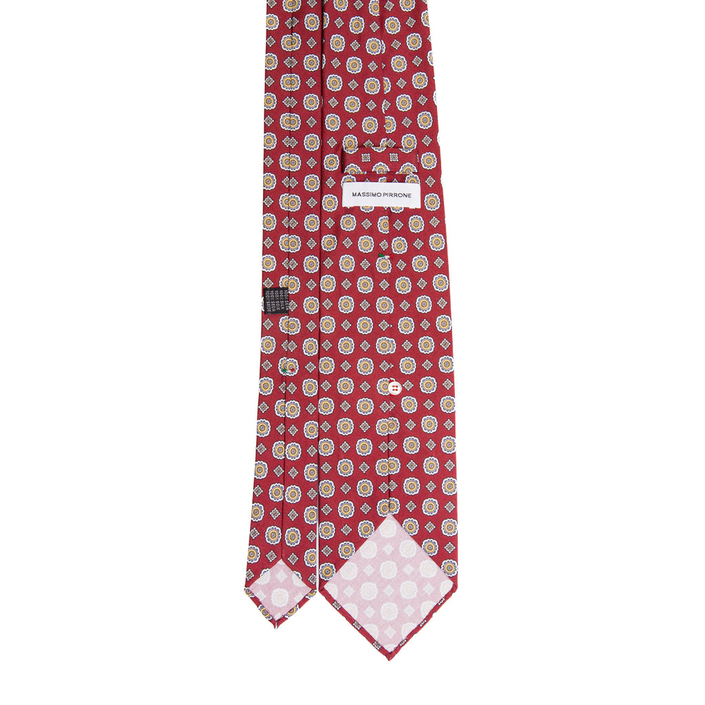 5 FOLD TIE UNLINED  - PURE SILK