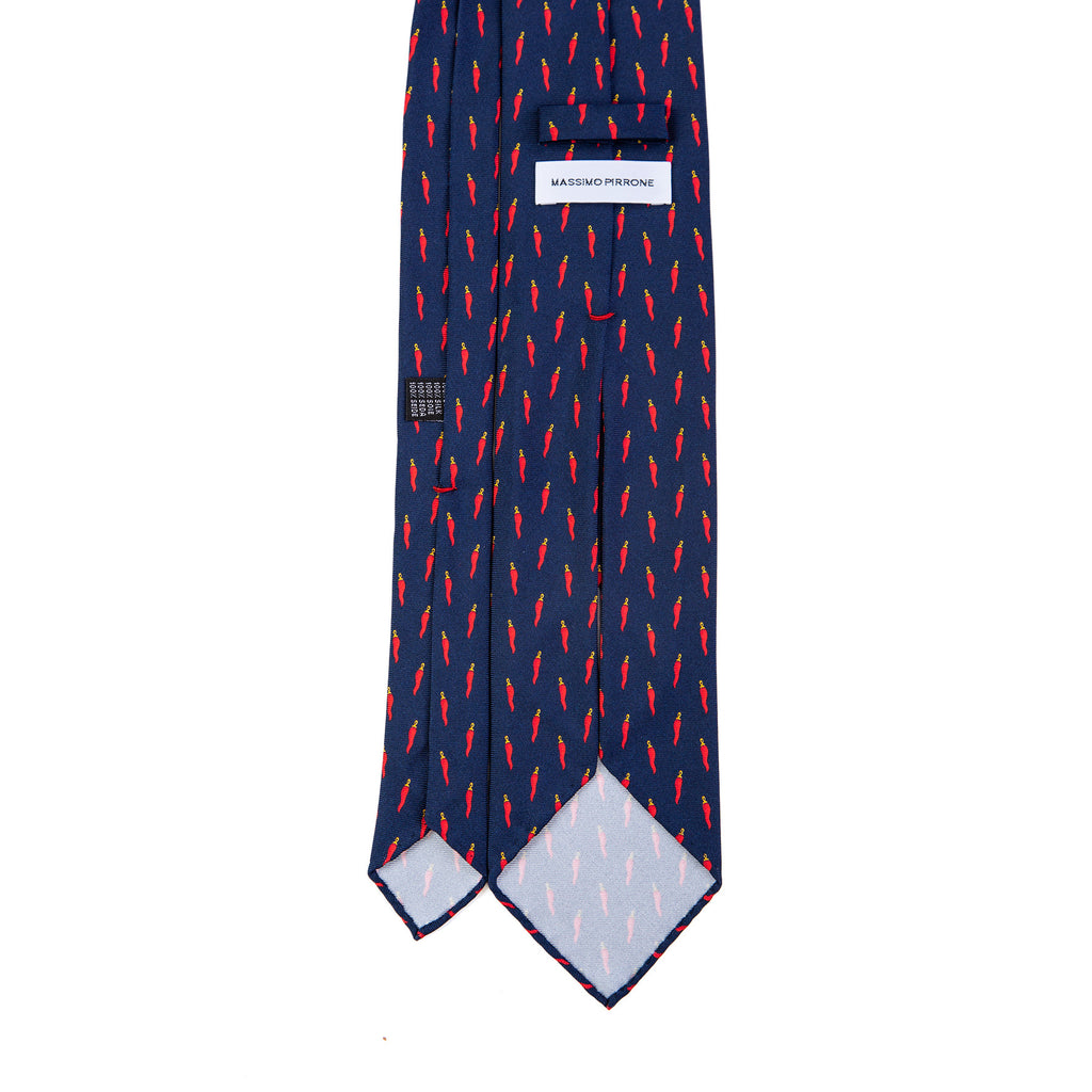 5 FOLD TIE UNLINED  - PURE SILK  - CALABRIA