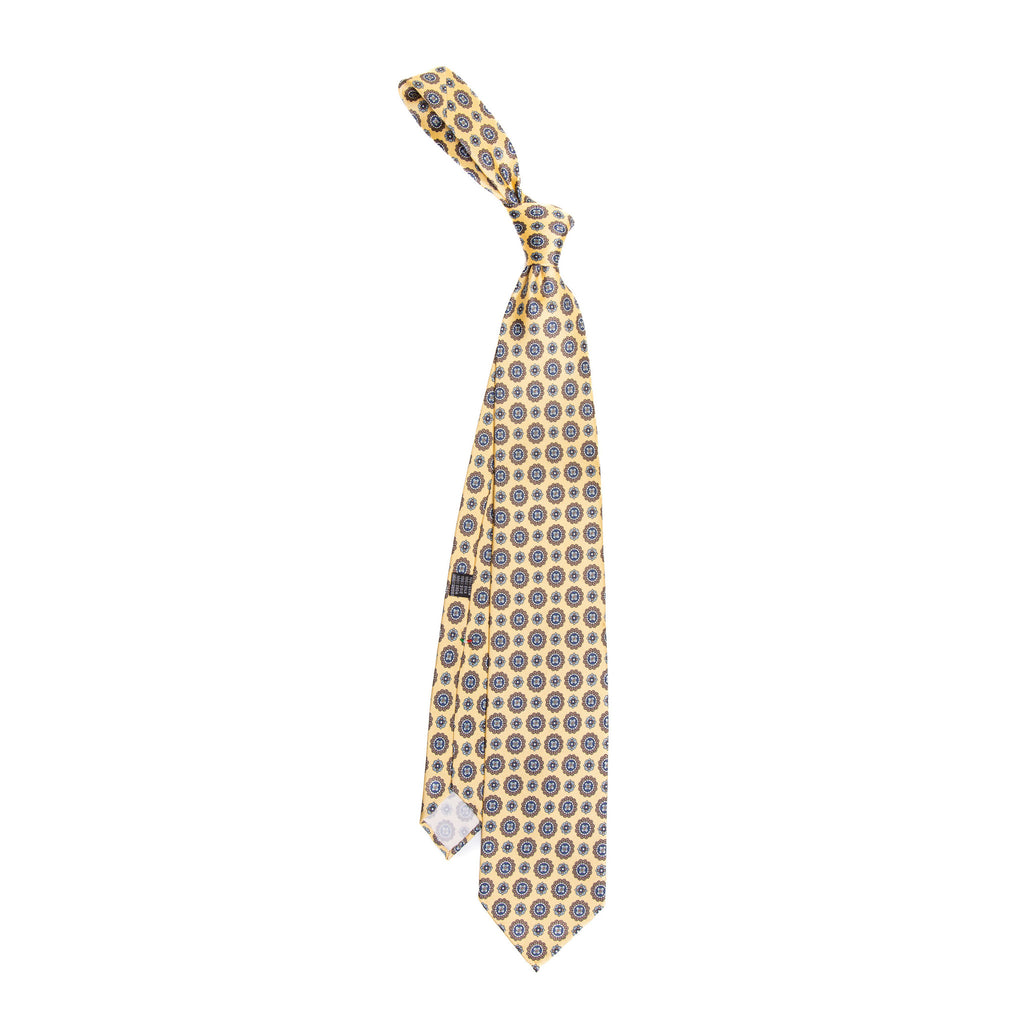 5 FOLD TIE UNLINED  - PURE SILK