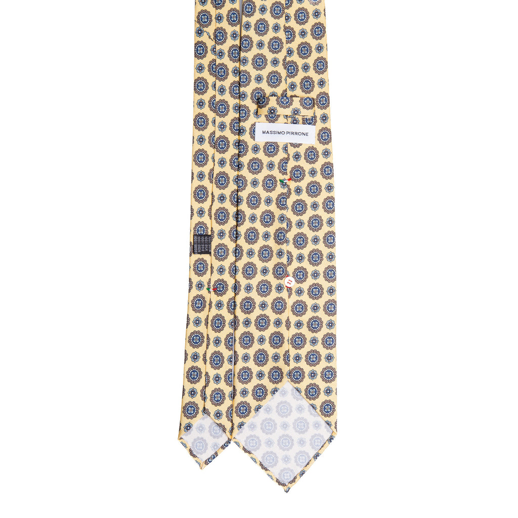 5 FOLD TIE UNLINED  - PURE SILK