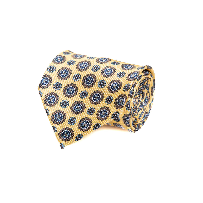 5 FOLD TIE UNLINED  - PURE SILK