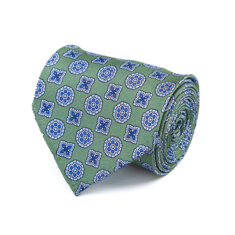 3 FOLD TIE UNLINED  - PURE SILK