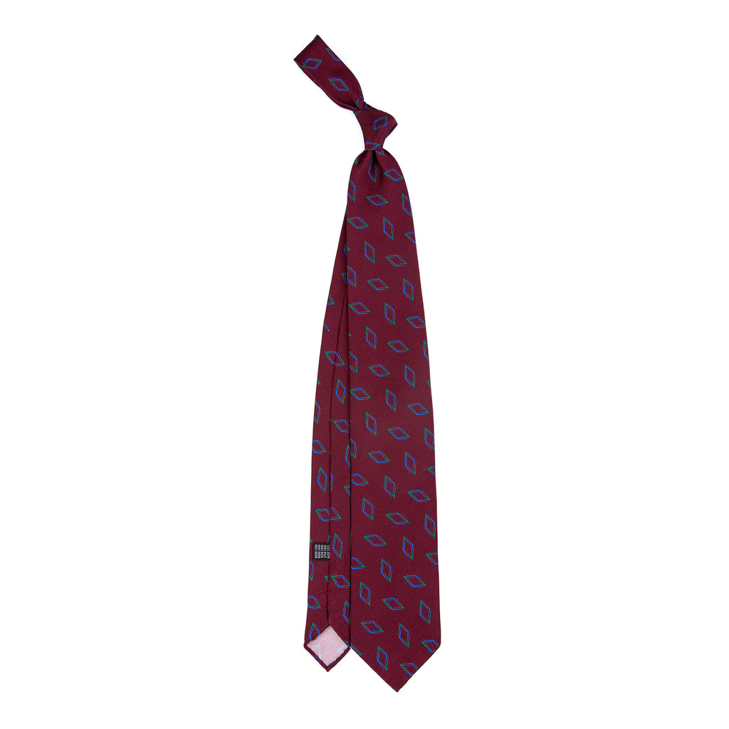 3 FOLD TIE UNLINED  - PURE SILK