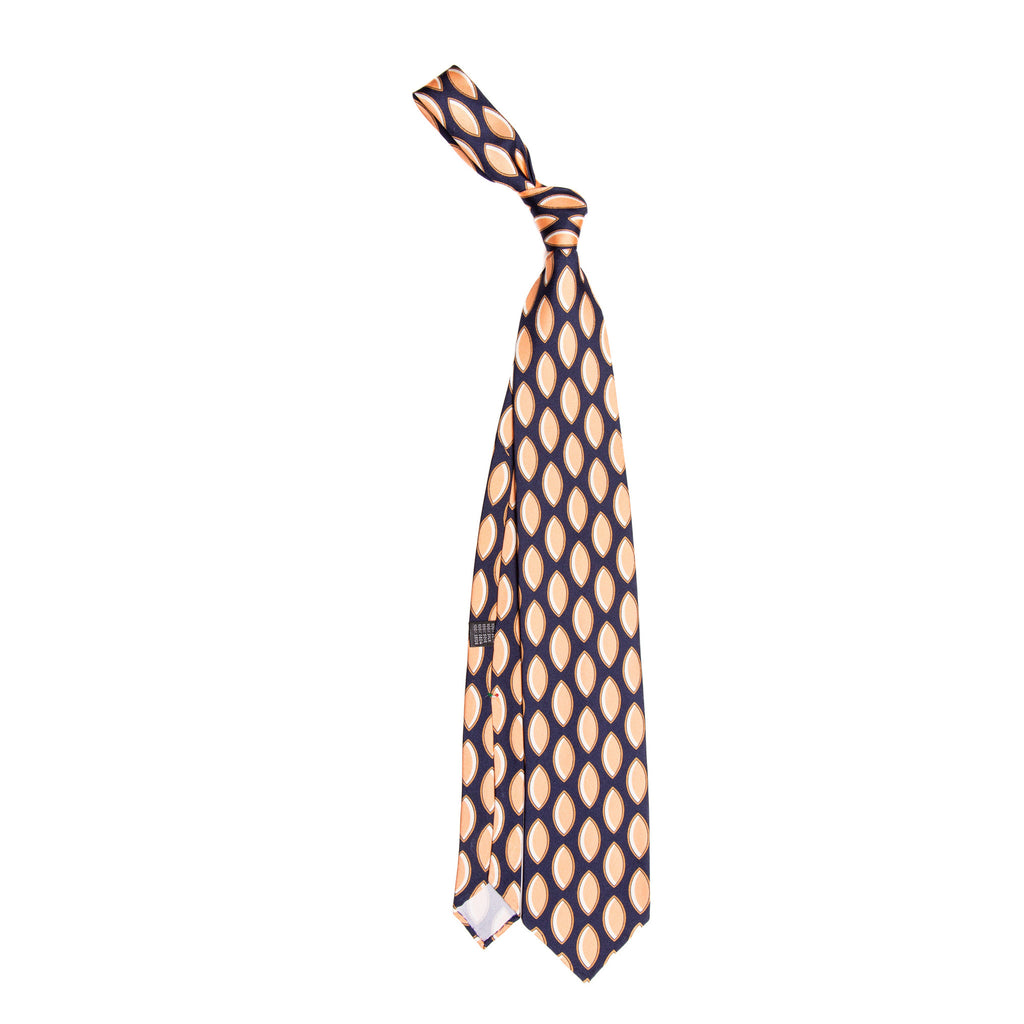 5 FOLD TIE UNLINED  - PURE SILK