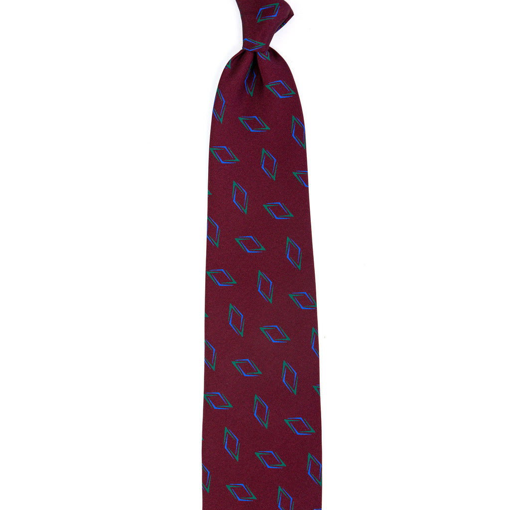 3 FOLD TIE UNLINED  - PURE SILK