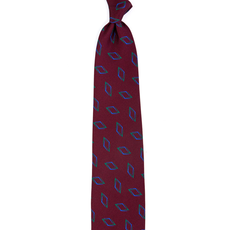3 FOLD TIE UNLINED  - PURE SILK