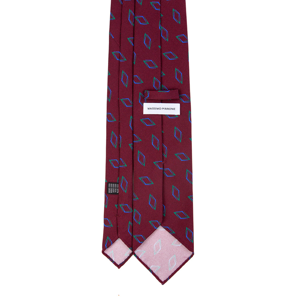 3 FOLD TIE UNLINED  - PURE SILK