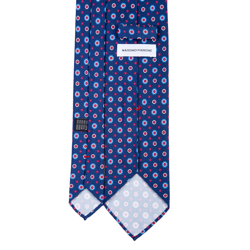 3 FOLD TIE UNLINED  - PURE SILK