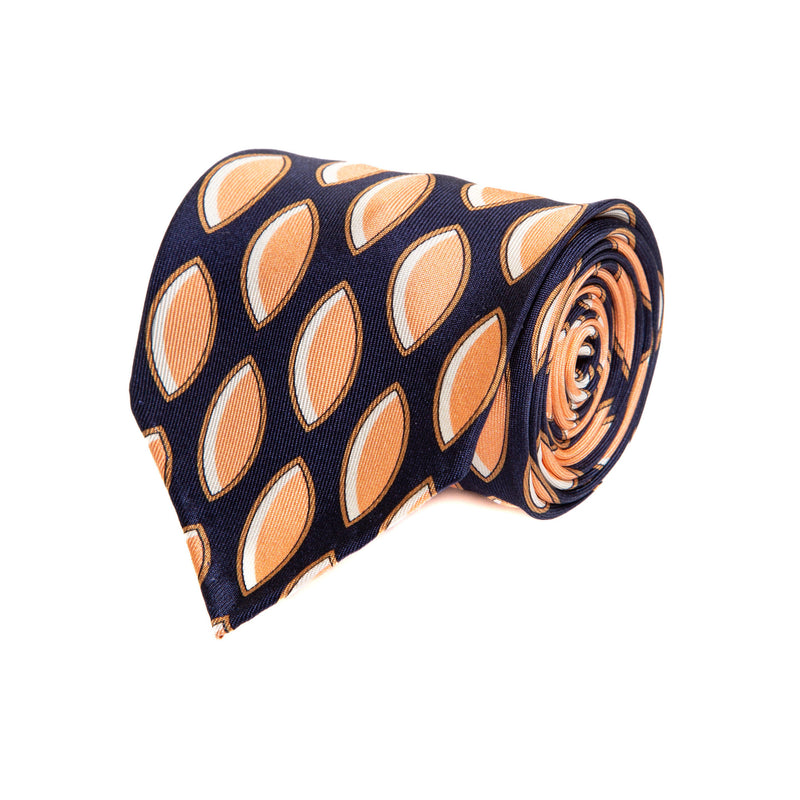 5 FOLD TIE UNLINED  - PURE SILK