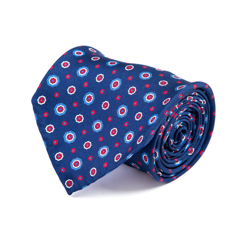 3 FOLD TIE UNLINED  - PURE SILK