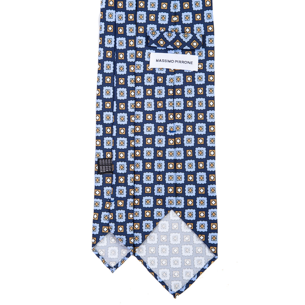 3 FOLD TIE UNLINED  - PURE SILK