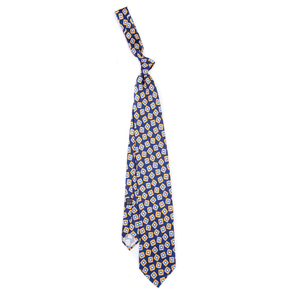 3 FOLD TIE UNLINED  - PURE SILK