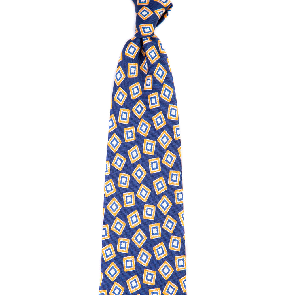 3 FOLD TIE UNLINED  - PURE SILK