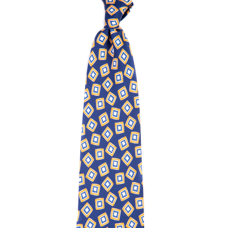 3 FOLD TIE UNLINED  - PURE SILK