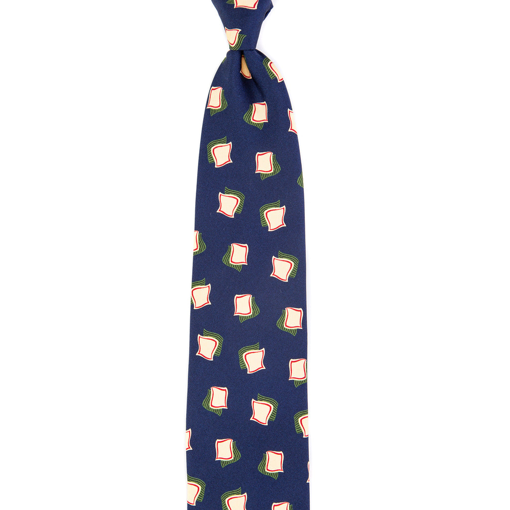 3 FOLD TIE UNLINED  - PURE SILK