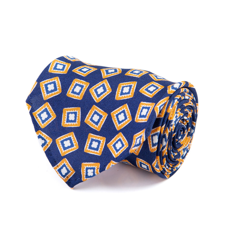 3 FOLD TIE UNLINED  - PURE SILK
