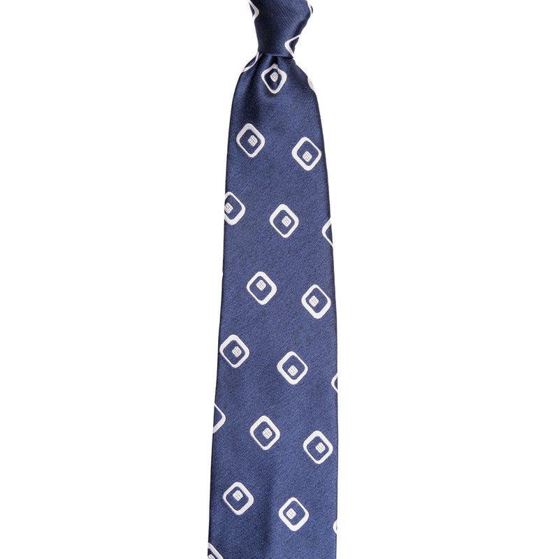 5 FOLD TIE UNLINED  - PURE SILK
