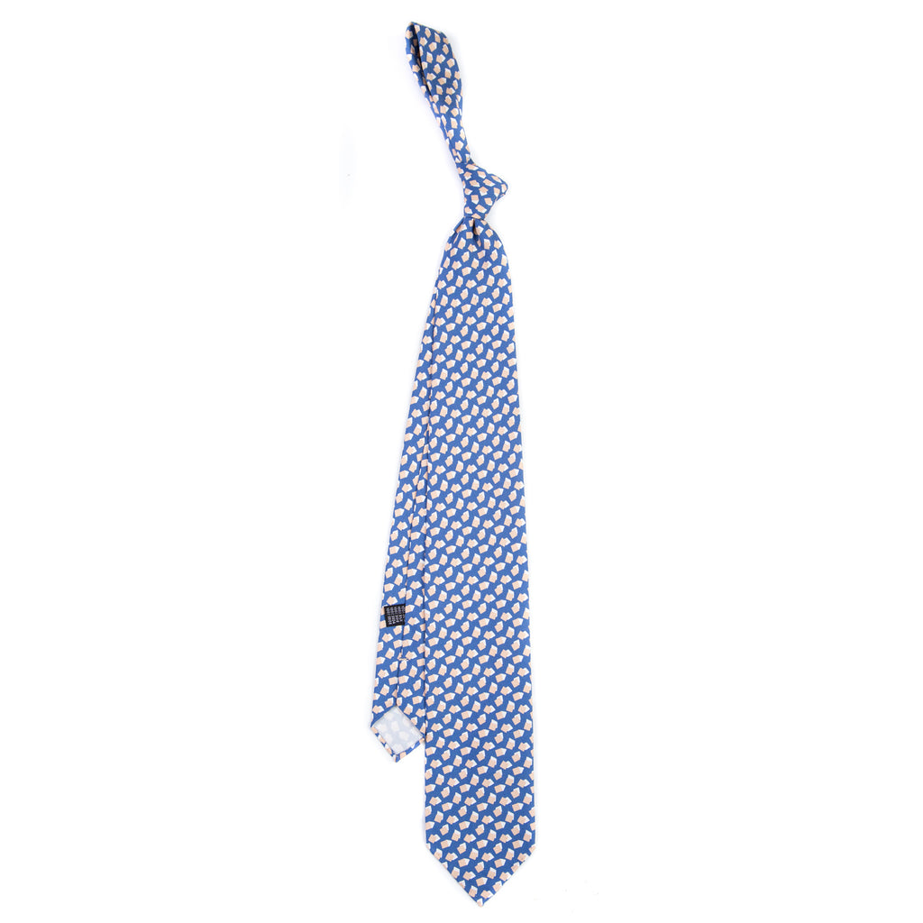 3 FOLD TIE UNLINED  - PURE SILK
