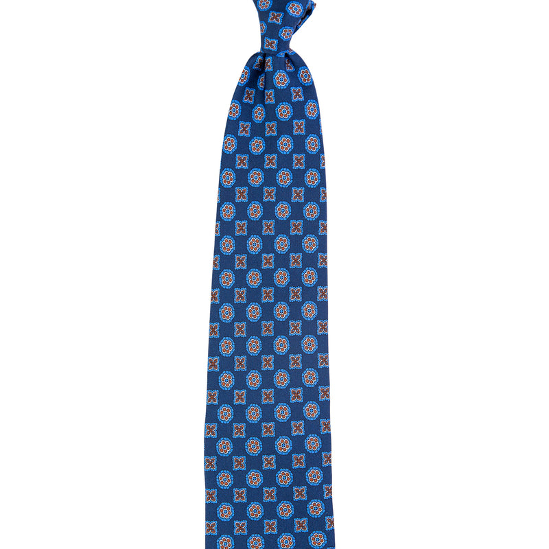 3 FOLD TIE UNLINED  - PURE SILK