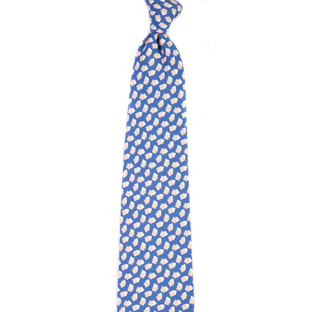 3 FOLD TIE UNLINED  - PURE SILK