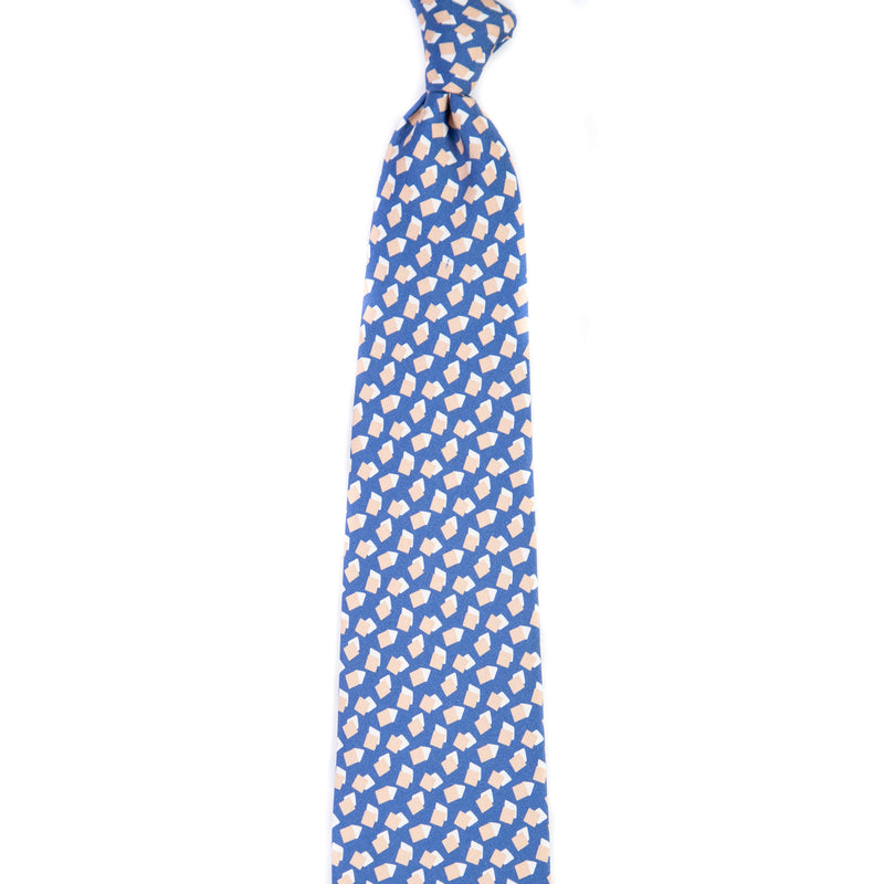 3 FOLD TIE UNLINED  - PURE SILK