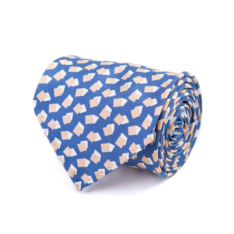 3 FOLD TIE UNLINED  - PURE SILK