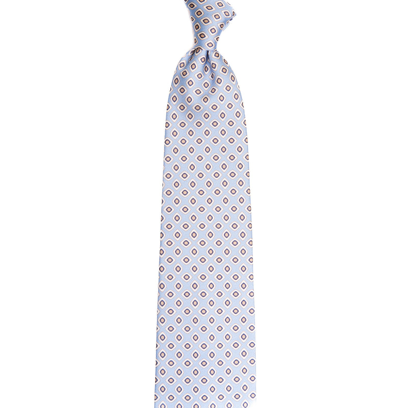 5 FOLD TIE UNLINED  - PURE SILK
