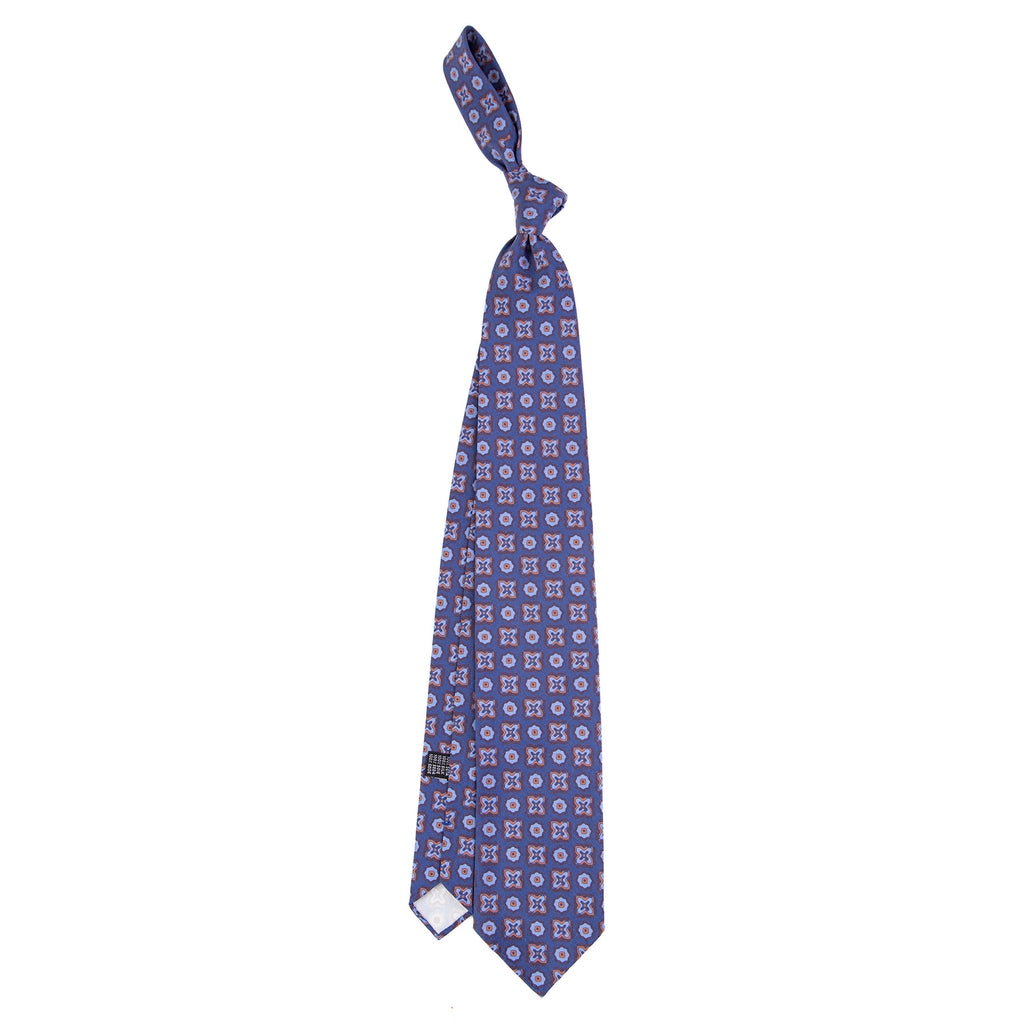 3 FOLD TIE UNLINED  - PURE SILK