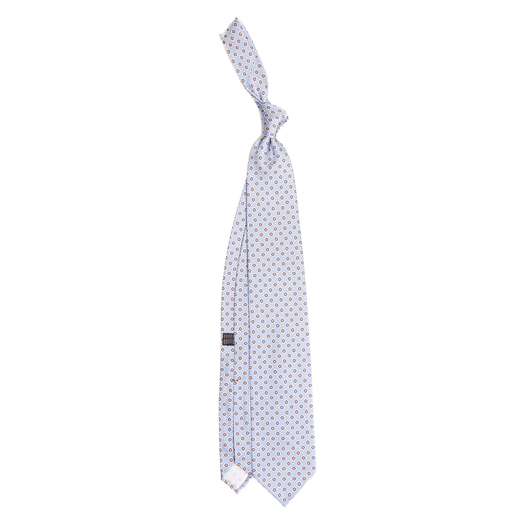 5 FOLD TIE UNLINED  - PURE SILK