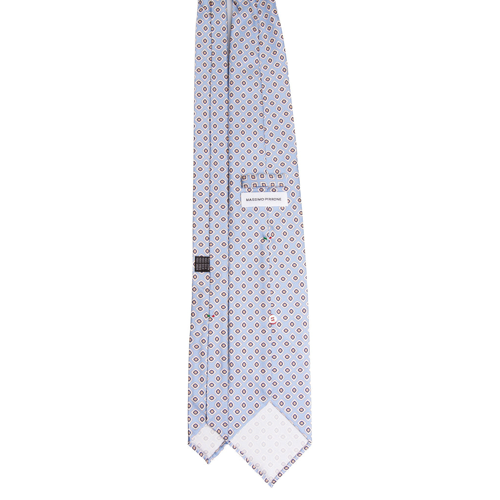 5 FOLD TIE UNLINED  - PURE SILK