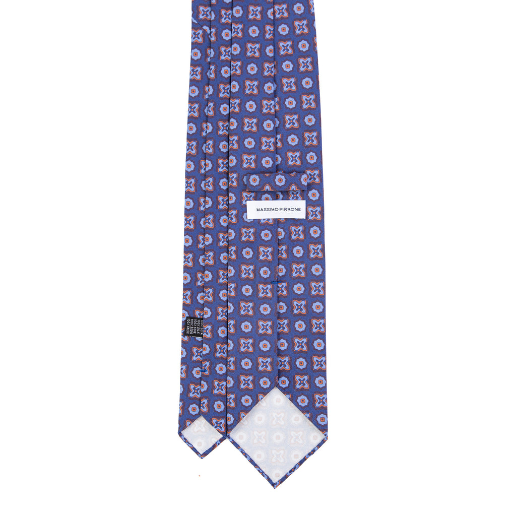 3 FOLD TIE UNLINED  - PURE SILK