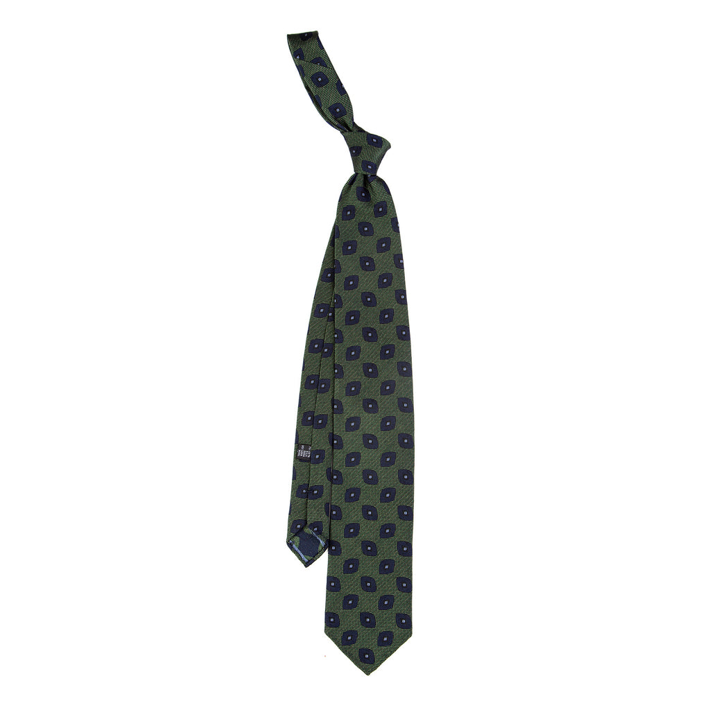 3 FOLD TIE UNLINED  - PURE SILK