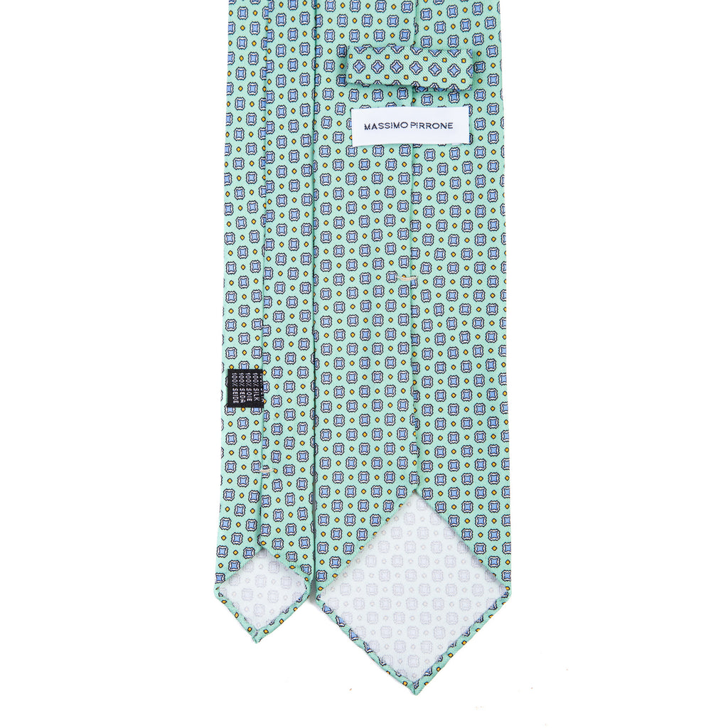 3 FOLD TIE UNLINED  - PURE SILK