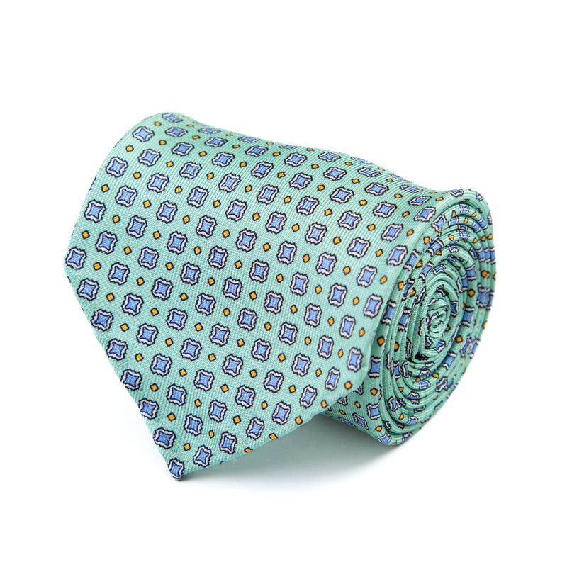 3 FOLD TIE UNLINED  - PURE SILK