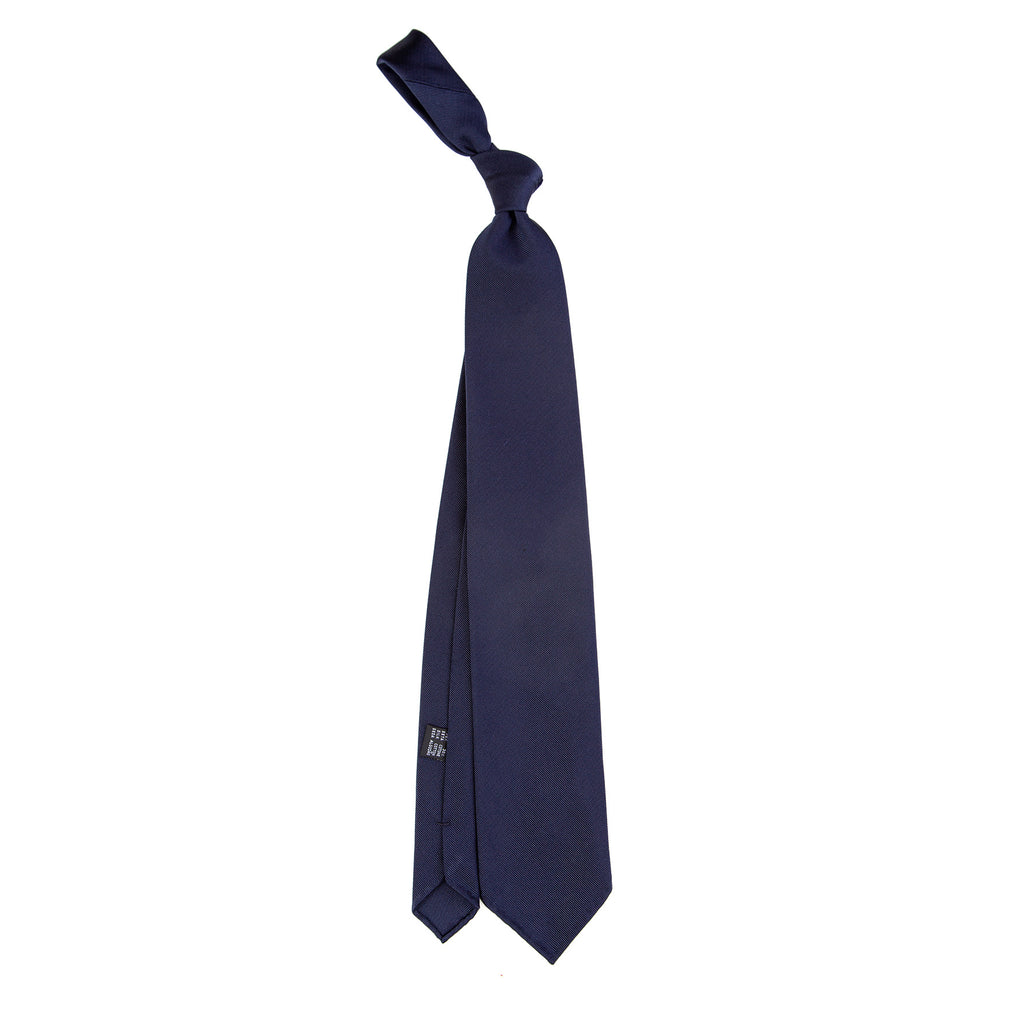 3 FOLD TIE UNLINED  - PURE SILK