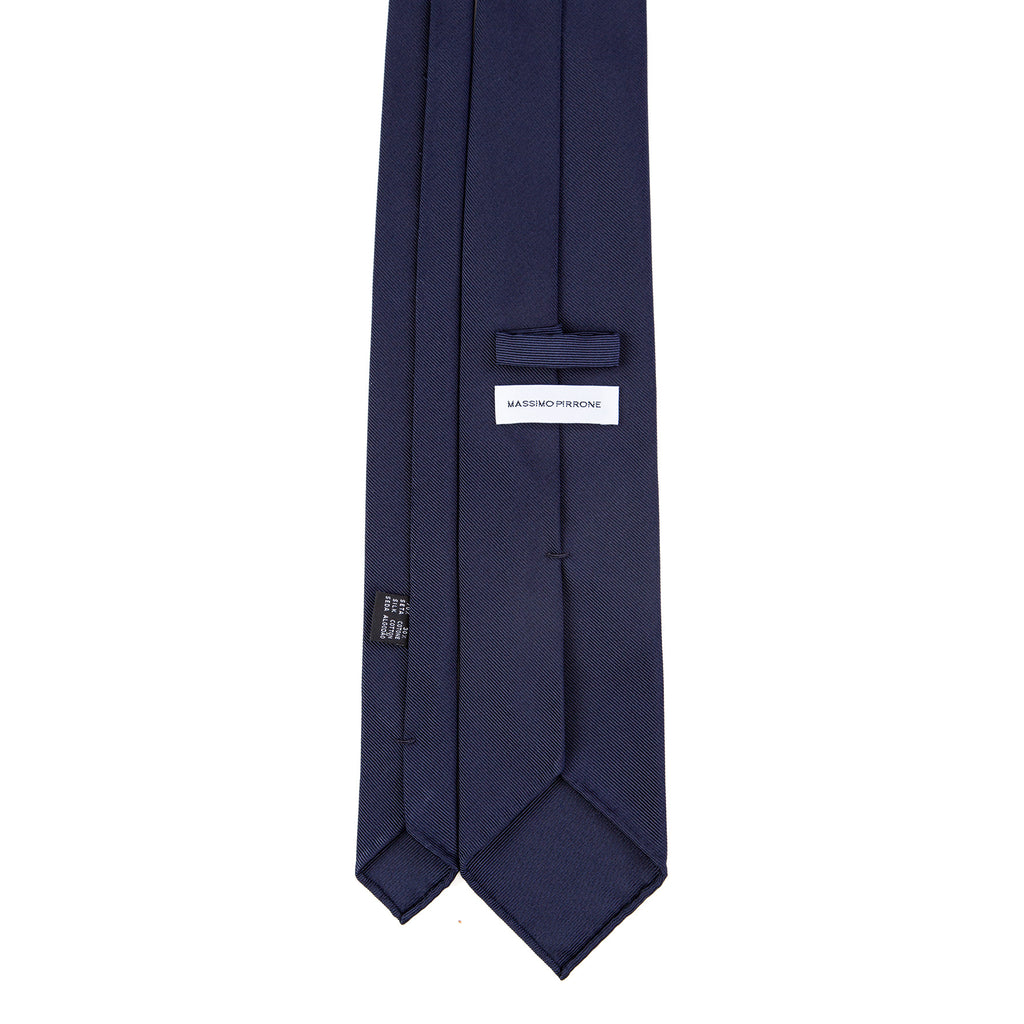 3 FOLD TIE UNLINED  - PURE SILK
