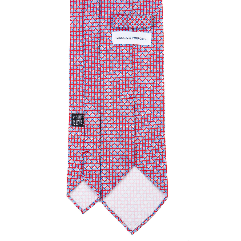 3 FOLD TIE UNLINED  - PURE SILK