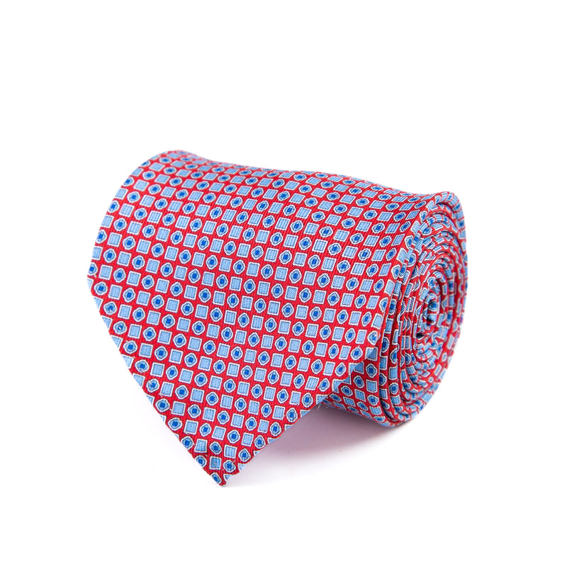 3 FOLD TIE UNLINED  - PURE SILK