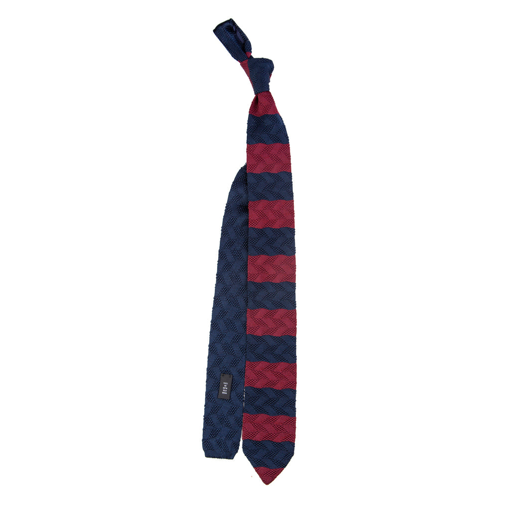 3 FOLD UNLINED  - KNITTED SILK