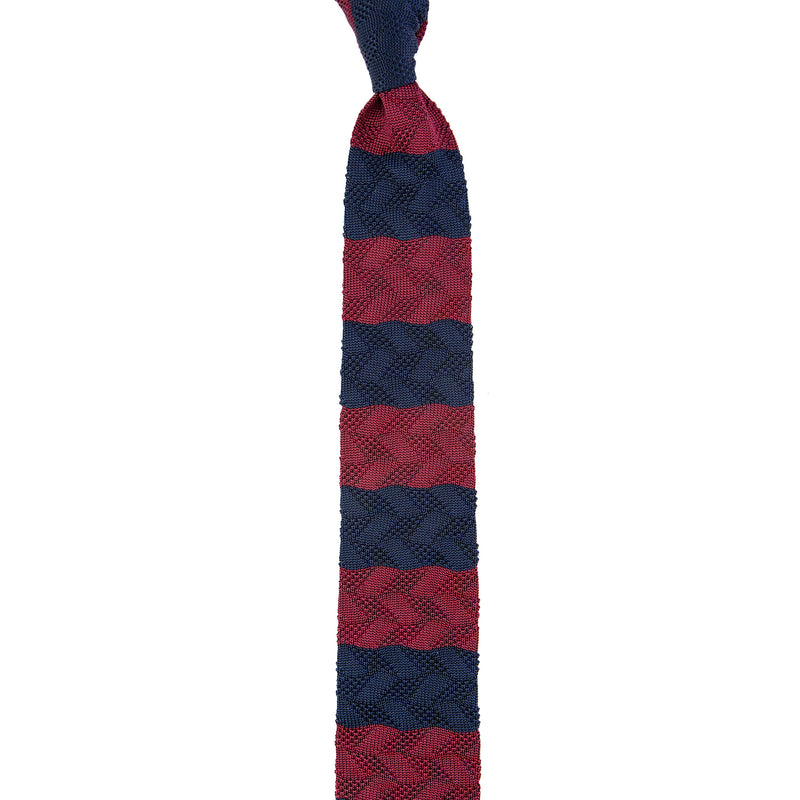 3 FOLD UNLINED  - KNITTED SILK