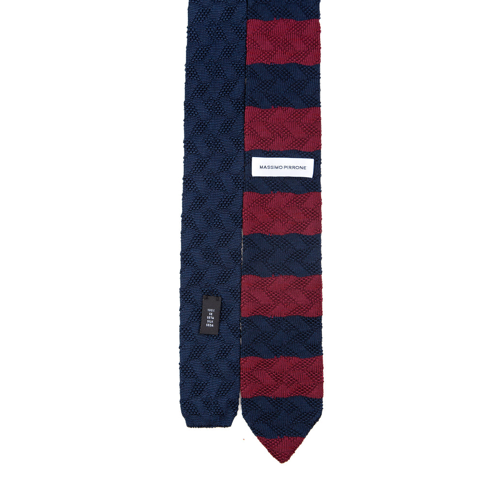 3 FOLD UNLINED  - KNITTED SILK