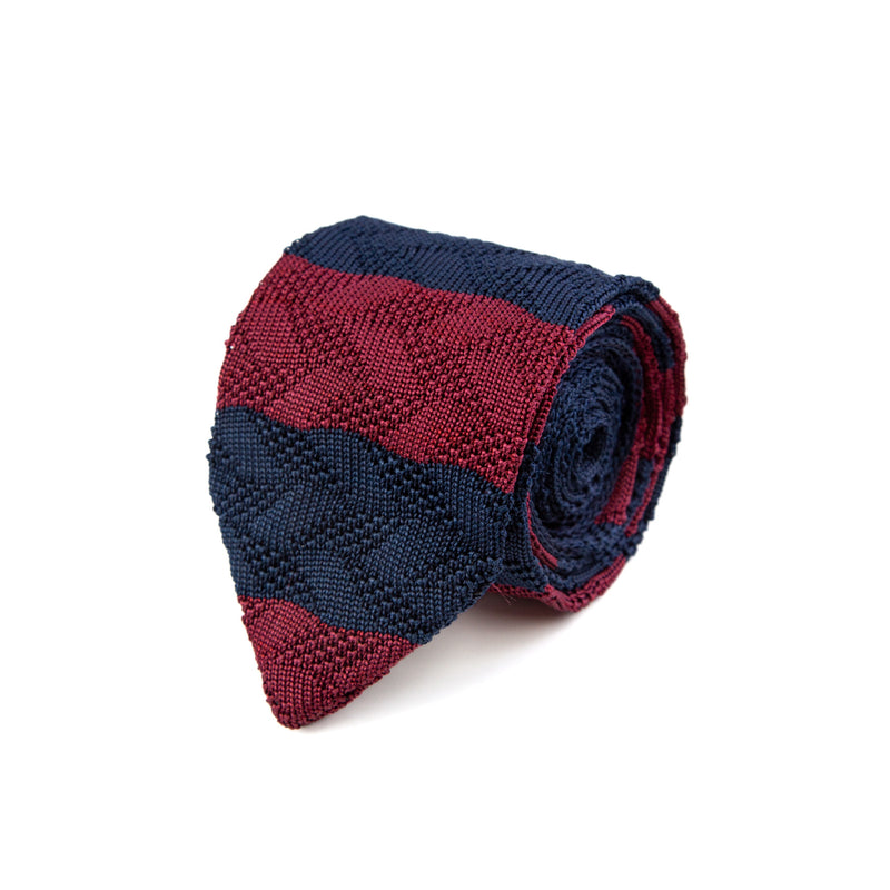 3 FOLD UNLINED  - KNITTED SILK