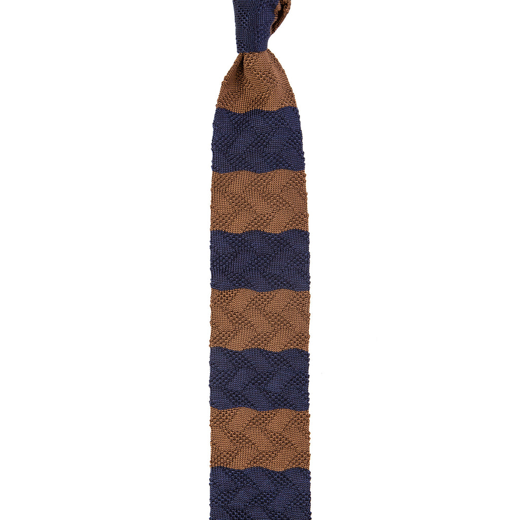 3 FOLD UNLINED  - KNITTED SILK